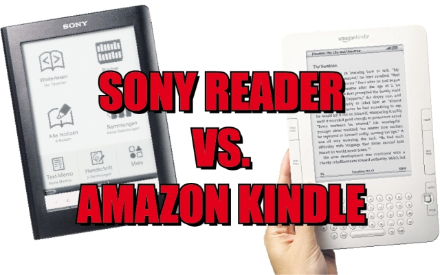 Sony Reader vs. Amazon Kindle